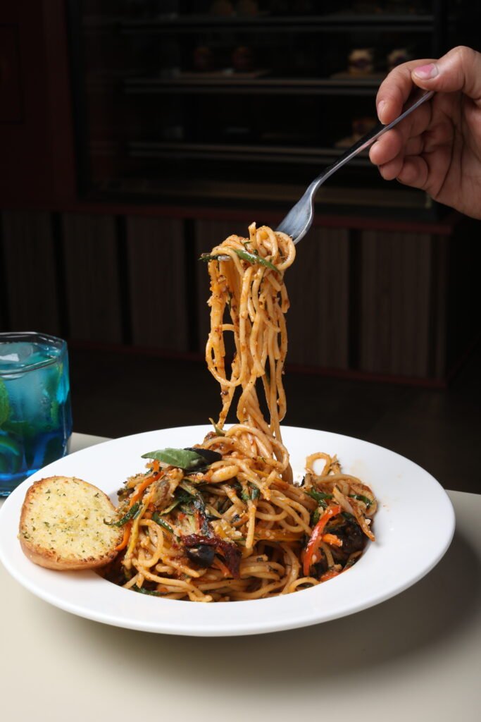 spaghetti aglio olio
